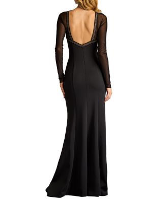 存在感を放つ【TADASHI SHOJI】Savoy Sheer Sleeve Gown Savoy Sheer Sleeve Gown | Tadashi Shoji