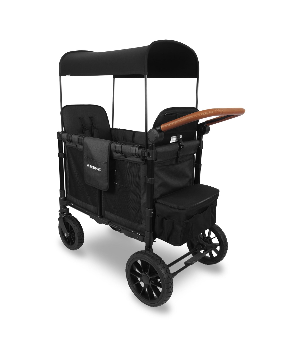 WONDERFOLD WAGON W2 LUXE DOUBLE STROLLER WAGON 2-SEATER 