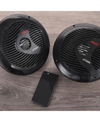 8" Waterproof Marine Component Speakers - 180 Watt, Black