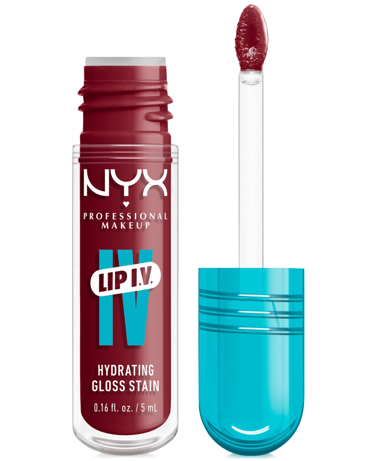 Nyx Professional Makeup Lip Iv Hydrating Gloss Stain In Blush Rush