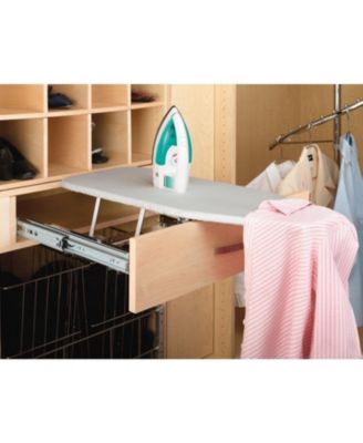 Retractable Pullout Stowaway Closet Ironing Board, CIB-16CR