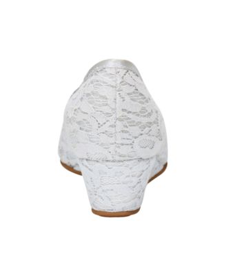 Women's Candra Low Wedge Peep Toe Dress Pumps