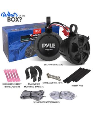 5.25   Waterproof Bluetooth Off-Road Speaker System, Amplified, 1000W