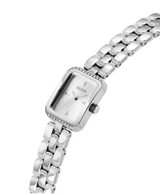 Women's Analog Silver Tone Steel Watch, 22mm