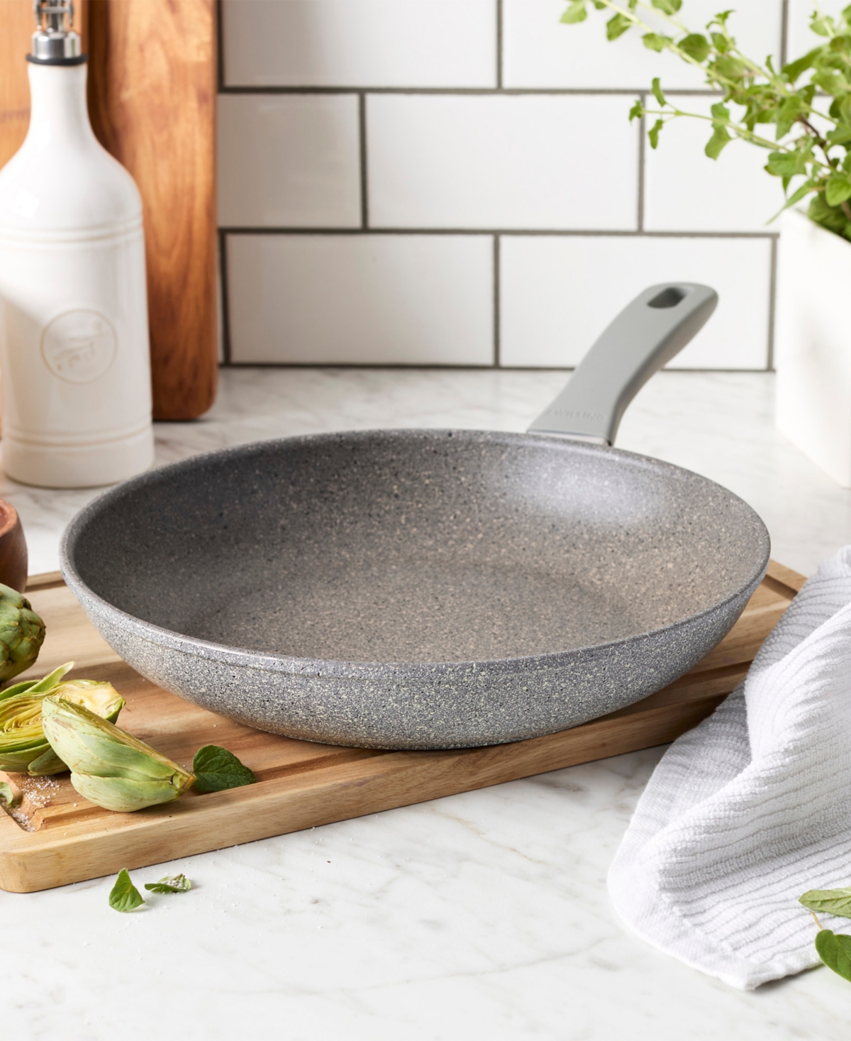 Zwilling Parma Plus Aluminum Nonstick 10" Fry Pan In Gray