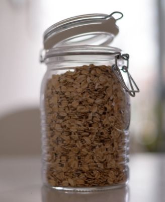 Officina 1825 33.75-Oz. Clear Jar With Swing Top, Set of 6