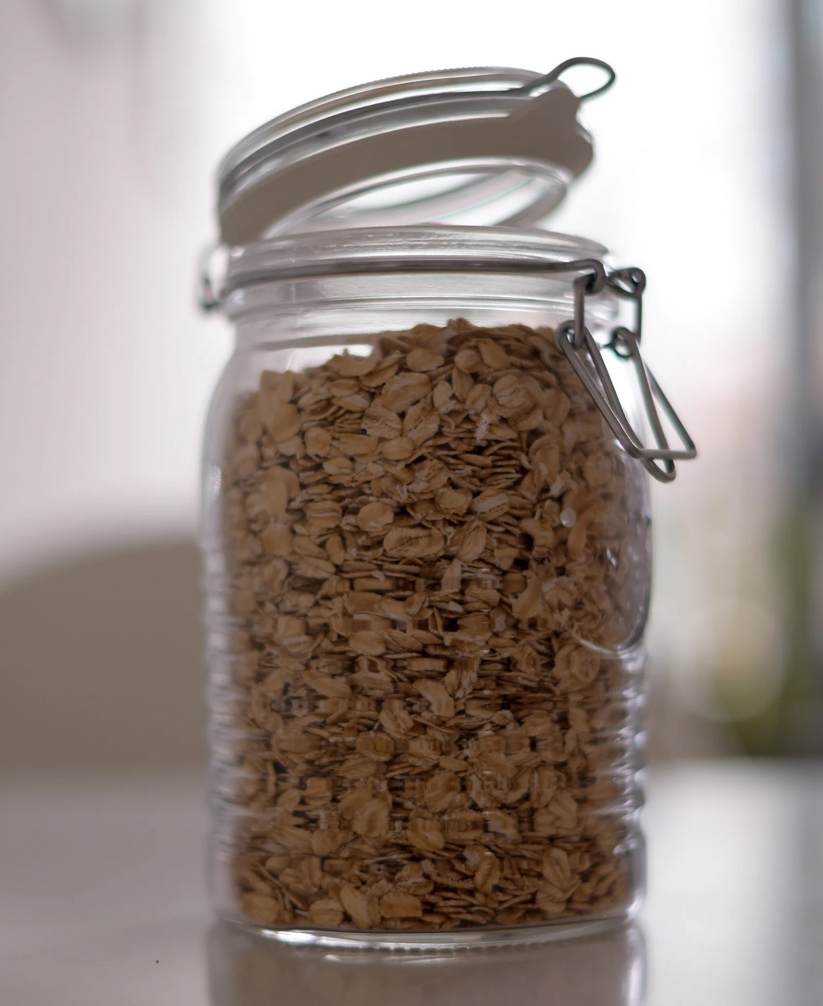 Bormioli Rocco Officina 1825 33.75-oz. Clear Jar With Swing Top, Set Of 6 In Clear