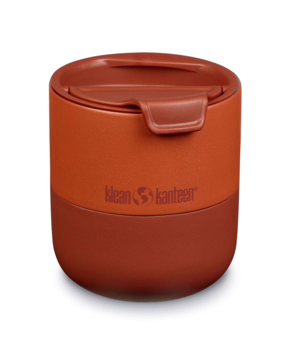 Klean Kanteen Insulated 10 Oz. Lowball Stainless Steel Tumbler With Flip Lid In Autumn Glaze