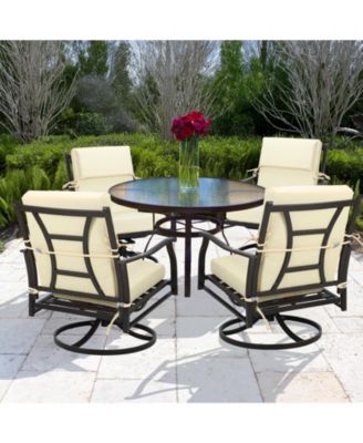 Outdoor Chair Cushion 20.5x20.5x4.33 inches Patio Furniture Seat Cushion - Set of 4