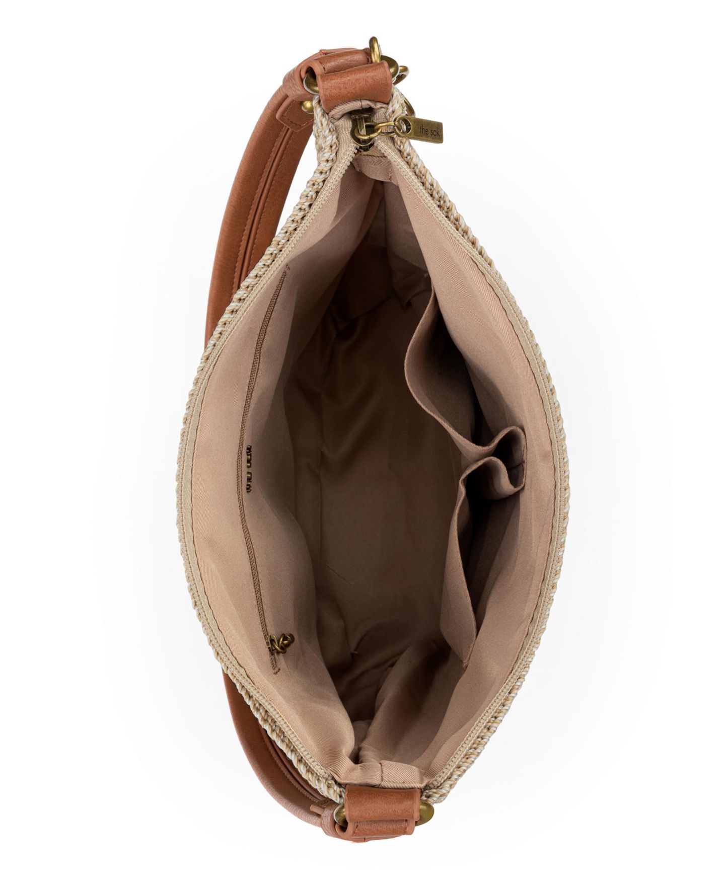 Женская сумка The Sak Sequoia Leather Large Hobo, цвет: Bamboo Static — фото 4