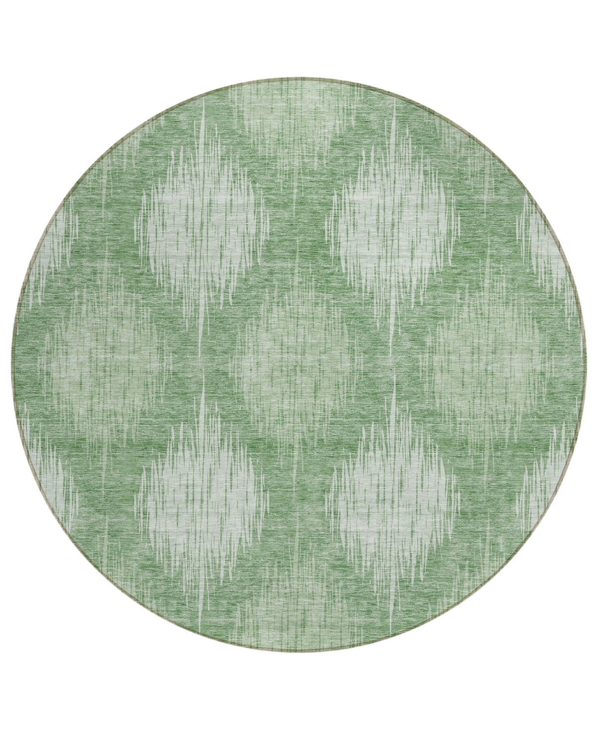 Addison Chantille Acn849 8' Round Area Rug In Mint