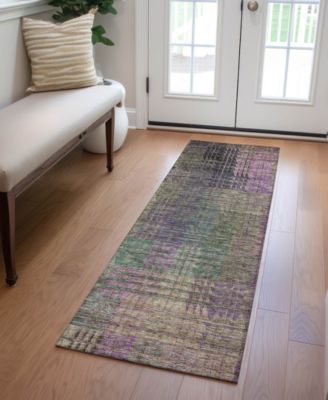 Chantille Machine Washable ACN828 2'3"x7'6" Runner Area Rug