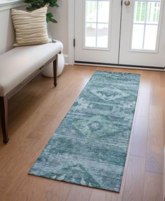 Chantille Machine Washable ACN837 2'3"x7'6" Runner Area Rug