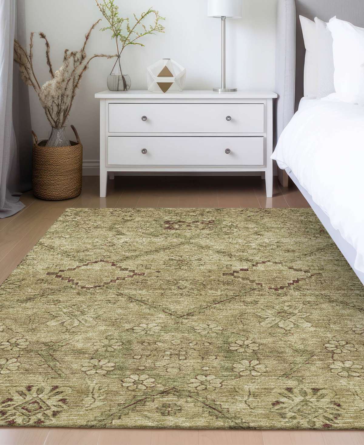 Addison Chantille Acn842 9'x12' Area Rug In Brown