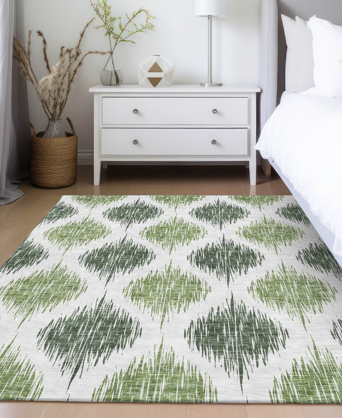 Addison Chantille Acn848 8'x10' Area Rug In Ivy