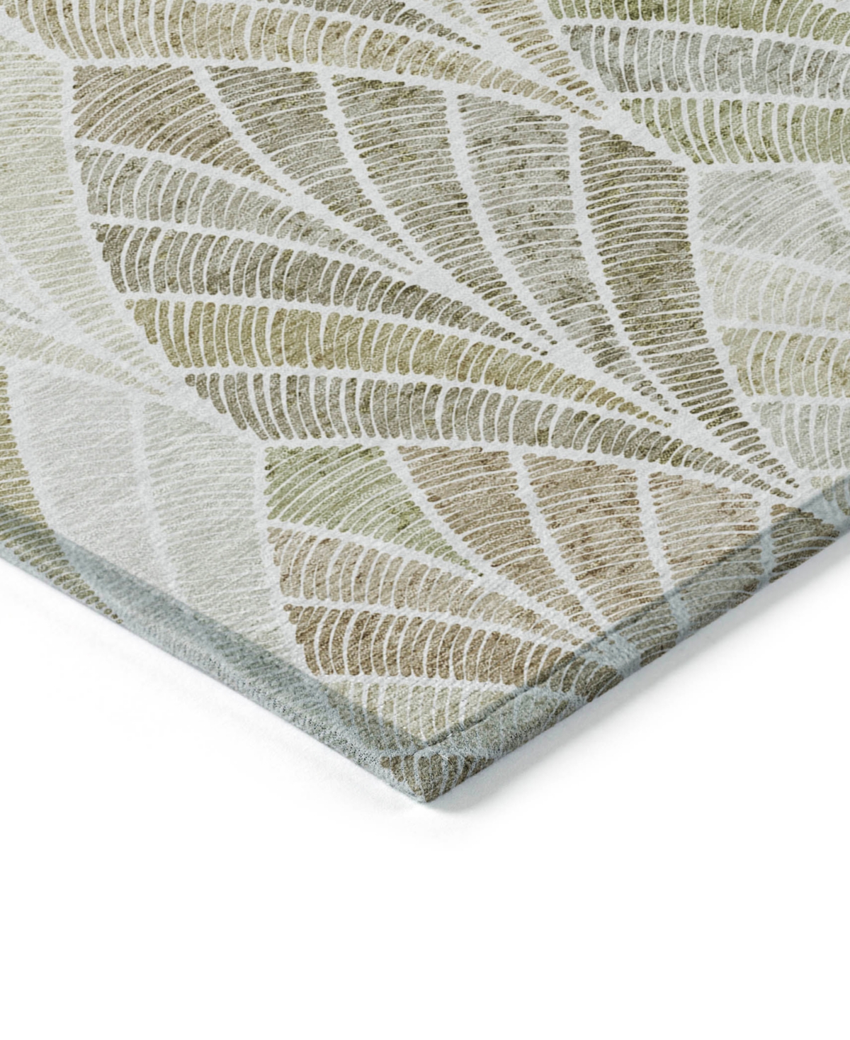 Addison Chantille Acn851 2'3"x7'6" Runner Area Rug In Khaki