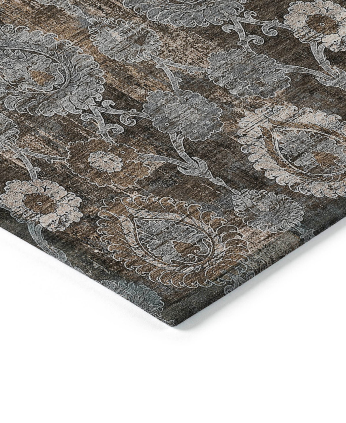 Addison Chantille Acn821 3'x5' Area Rug In Chocolate