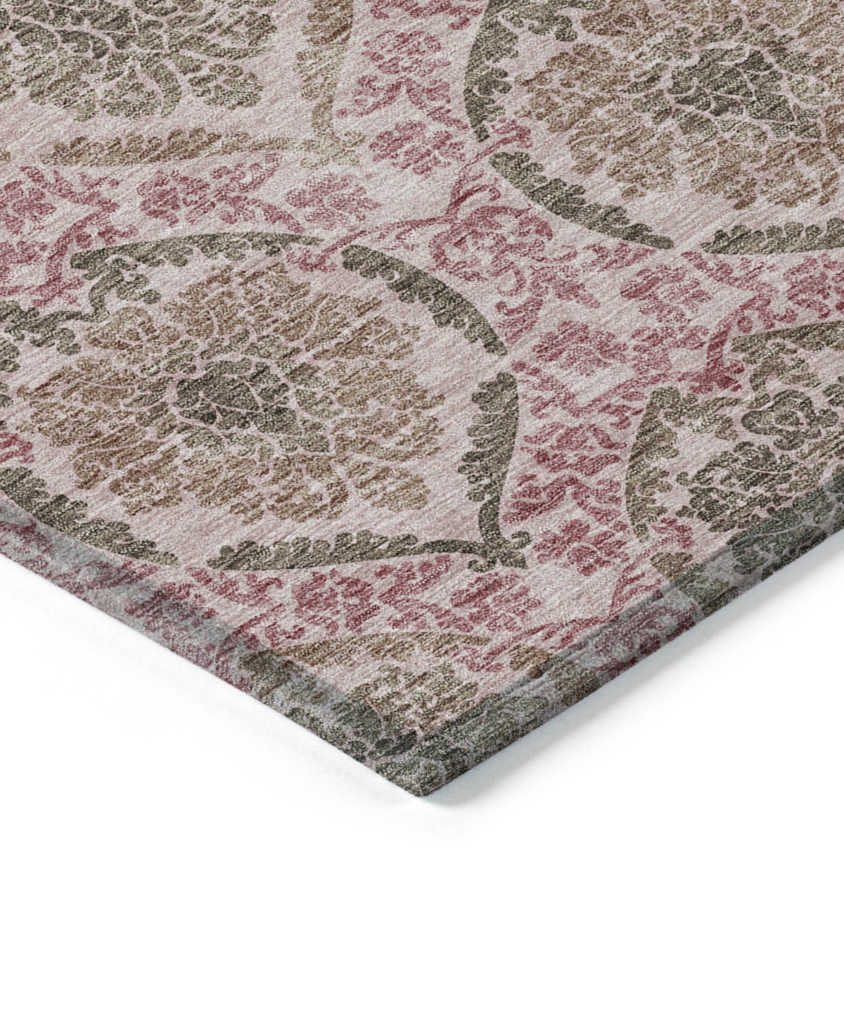 Addison Chantille Acn811 5'x7'6" Area Rug In Chocolate