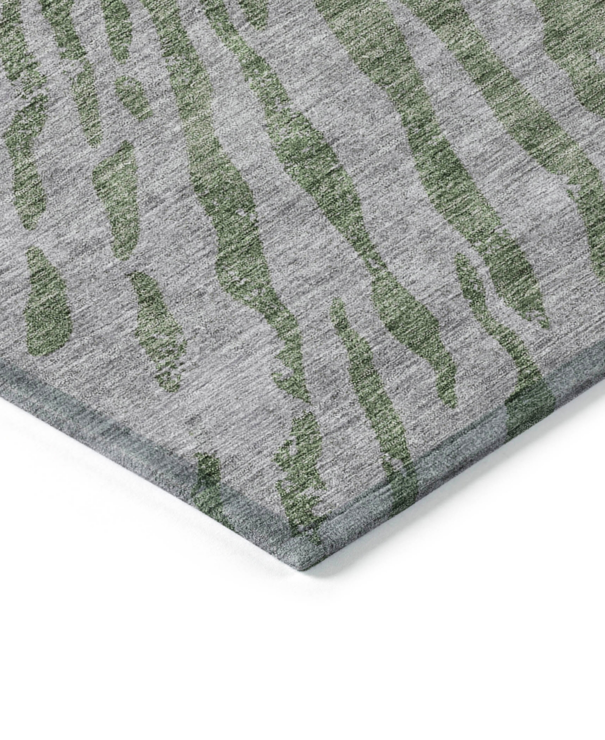 Addison Chantille Acn818 5'x7'6" Area Rug In Olive