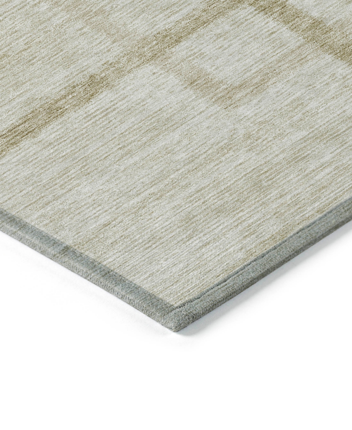 Addison Chantille Acn827 5'x7'6" Area Rug In Beige