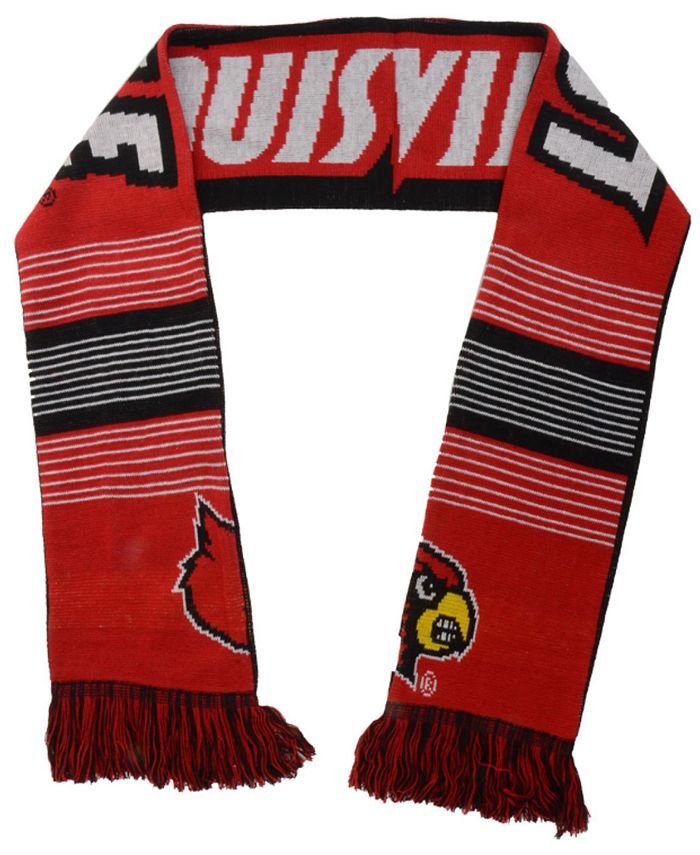 Forever Collectibles Louisville Cardinals Reversible Split Logo Scarf -  Macy's