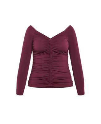 Women's Ruched Sally Top