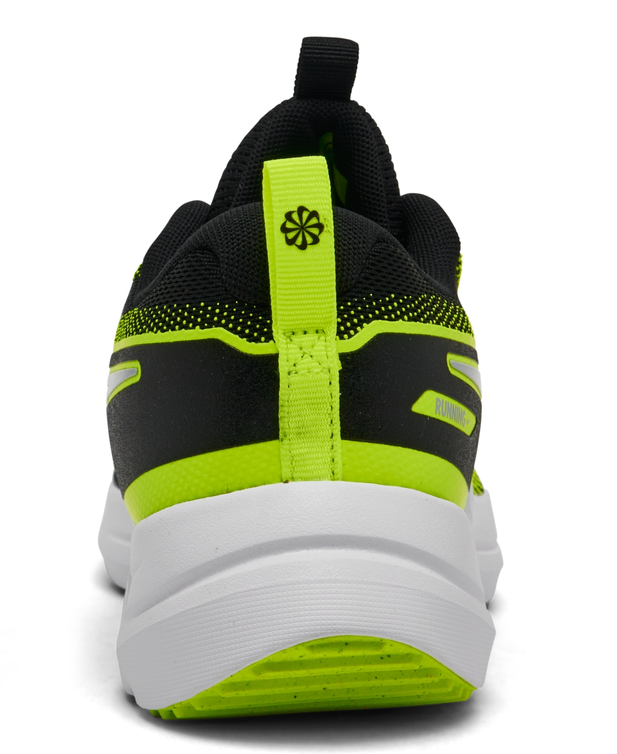 Nike Big Kids Cosmic Runner Running Sneakers From Finish Line In Black,white