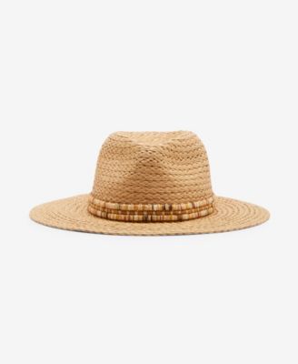 Steve Madden - H-Reina Lux Spectrum Shine-Trim Panama Hat