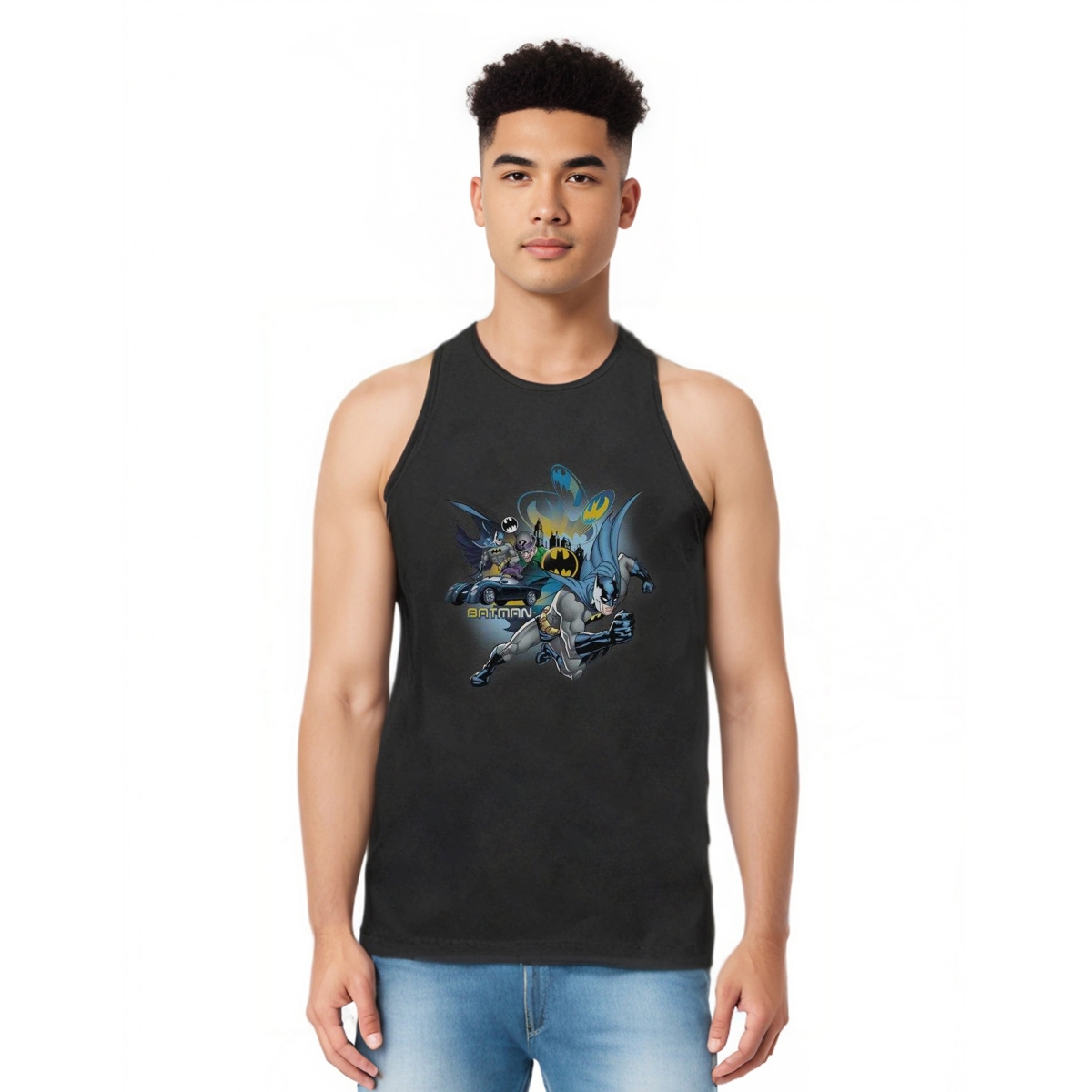 Mens Call Of Duty Adult Tank Top - Charcoal