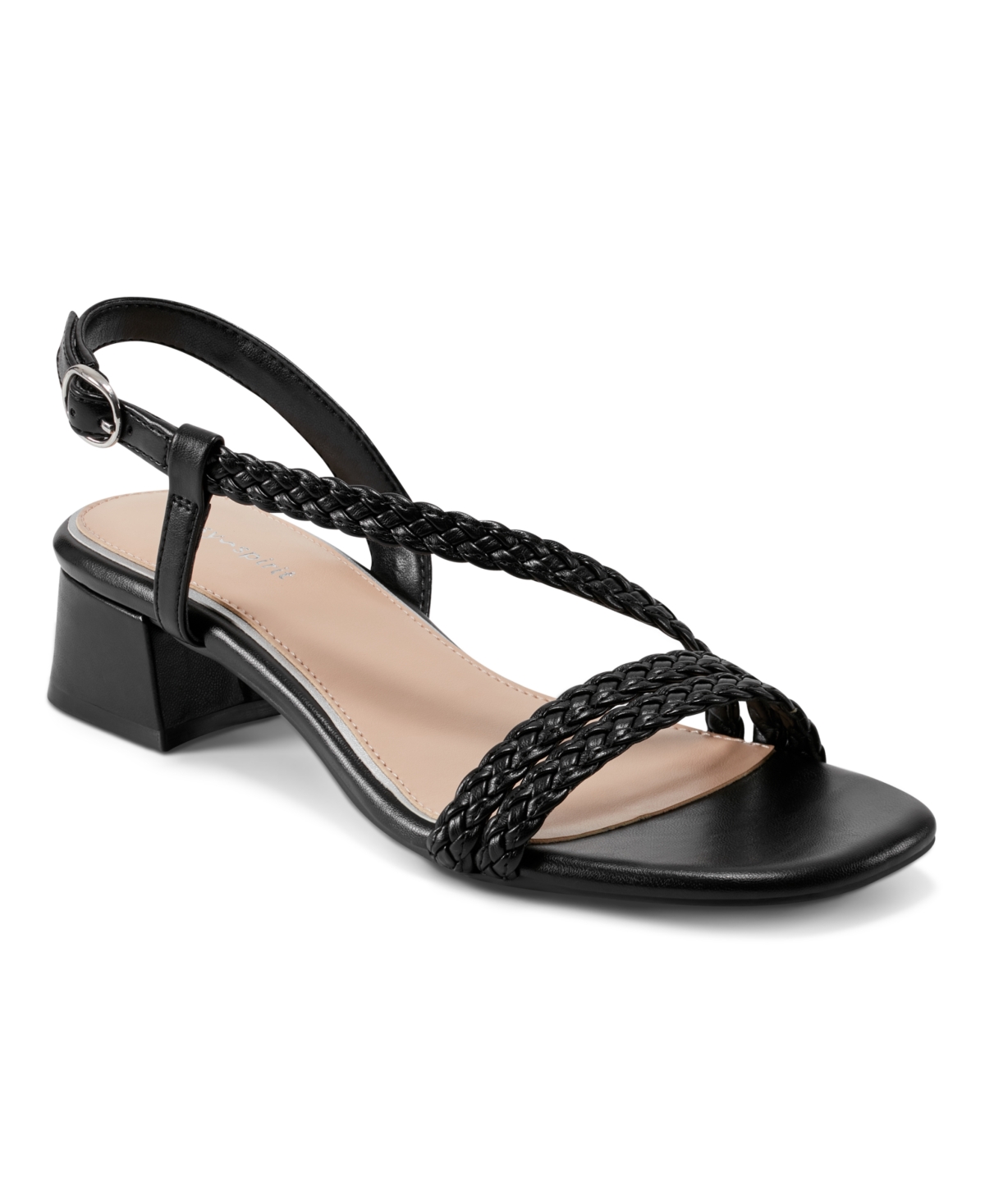 EASY SPIRIT WOMEN'S SAGIE BLOCK HEEL DRESS SANDALS 