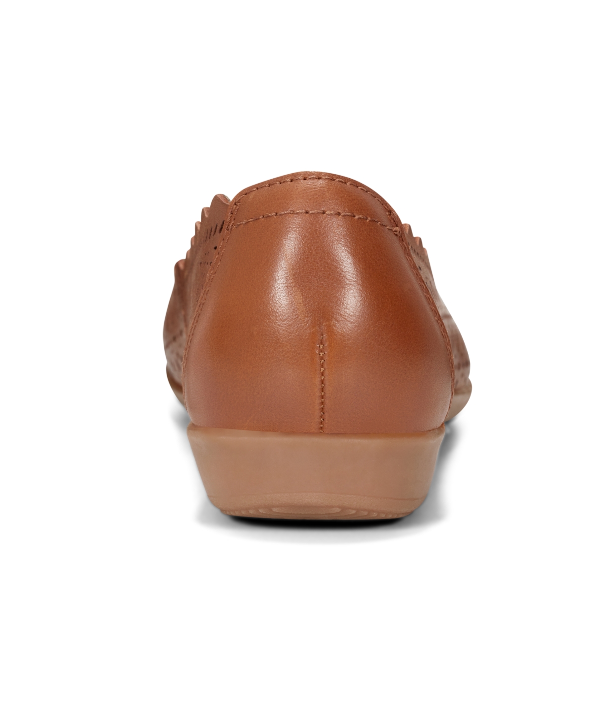Shop Earth Women's Bria Casual Flat In Cognac Leather