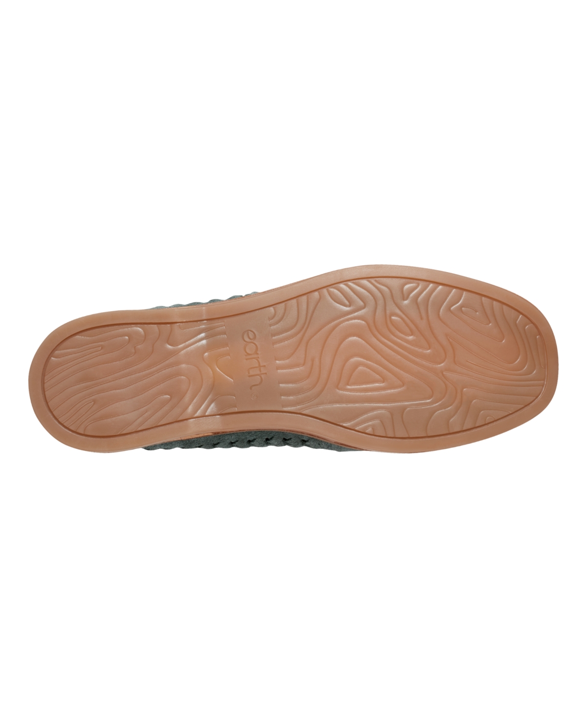 Shop Earth Women's Wishing Woven Slip-on Boat Shoe In Green Suede