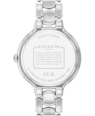 Women's Chelsea Silver Tone Stainless Steel Bracelet Watch, 36mm