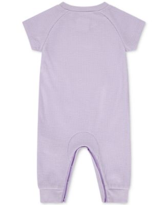 Baby Essentials Short-Sleeve Waffle Coverall  
