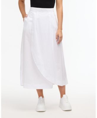 Women s Poplin Wrap Skirt
