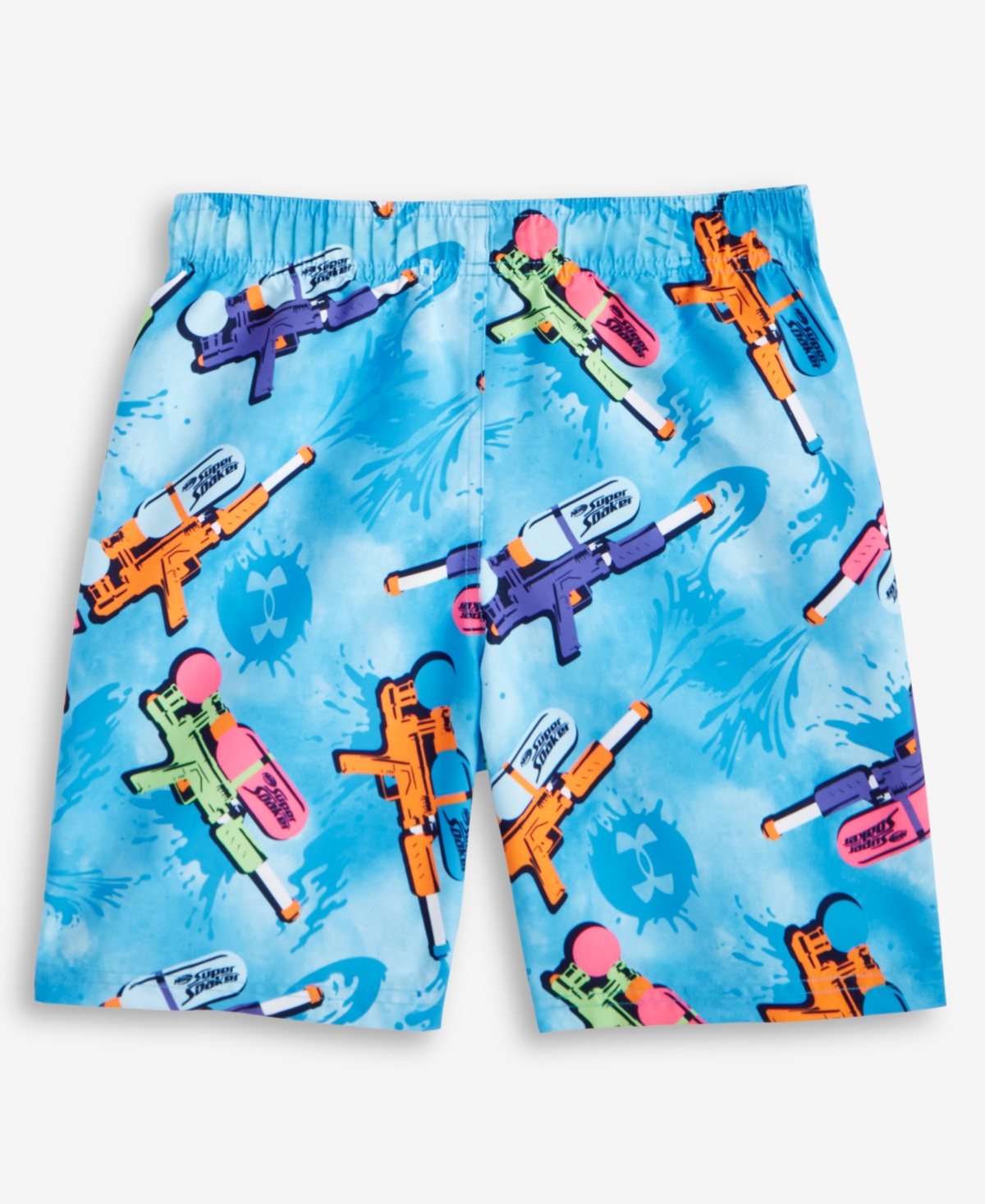 Under Armour Big Boys Ua Classic Soaker Volley Swim Shorts In Stream