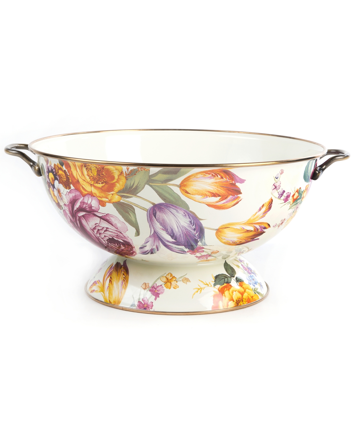 Shop Mackenzie-childs Flower Market Everything Bowl In Multi