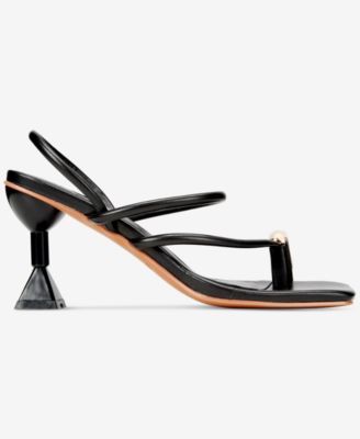 Women's Whitney Gold Toe Strappy Dress Sandals - Extended Sizes Available