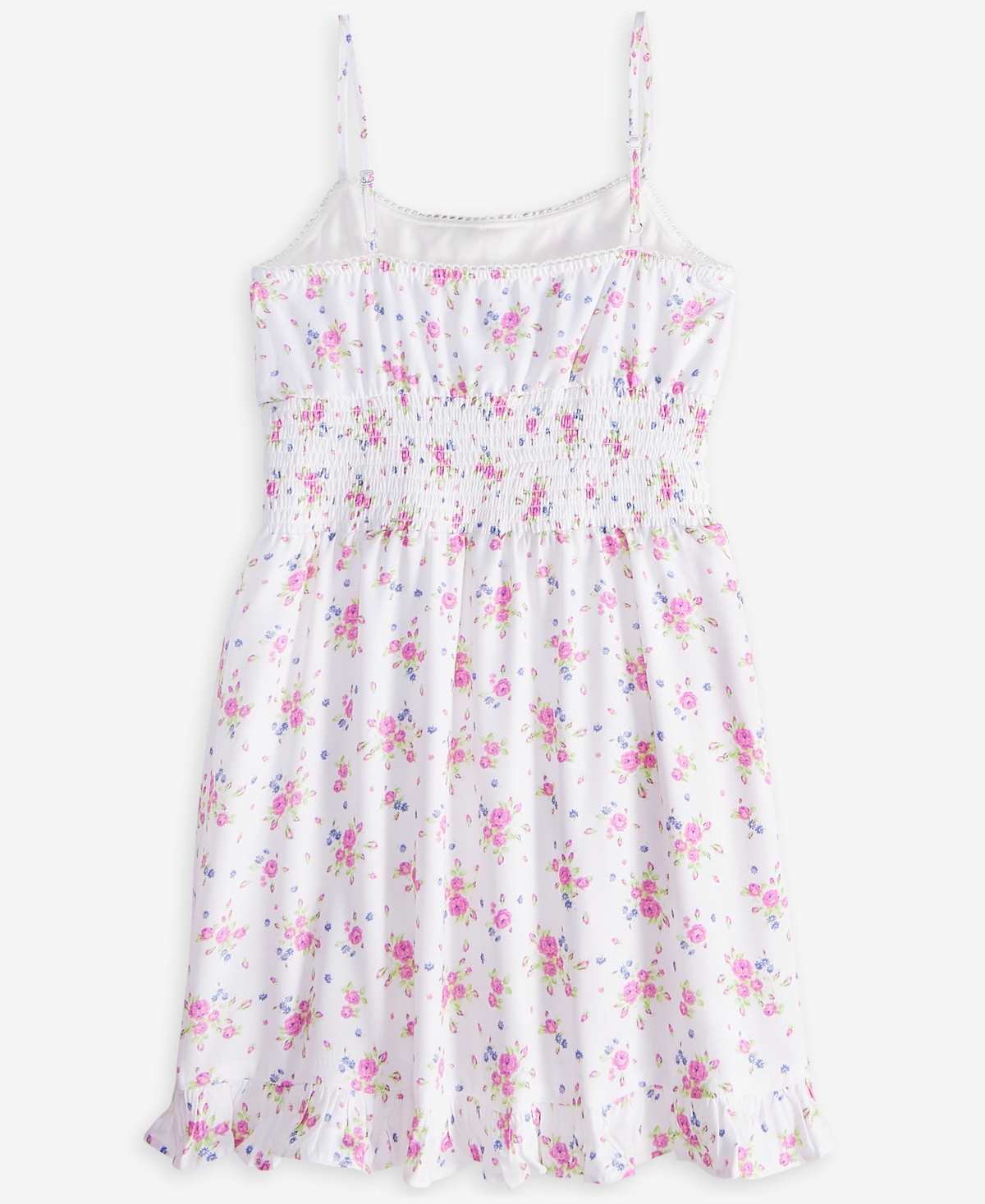 With Jules Big Girl Flouncey Romper In Spring Bab