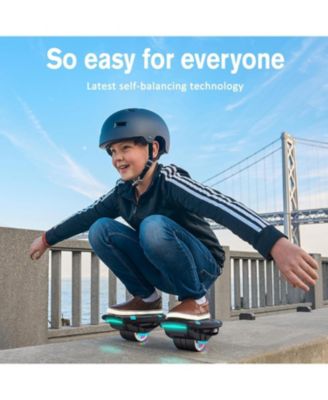 S300 Hovershoes Electric Hoverboard with LED Lights,UL2272 Certificated Self Balancing Scooters Hovershoes for Kids and Adults