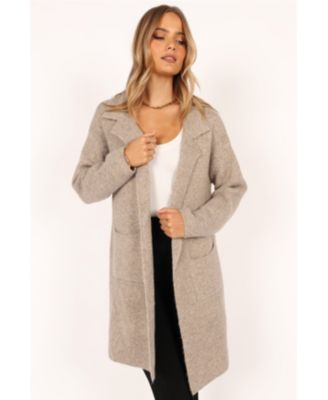 Womens Skylar Open Front Coatigan