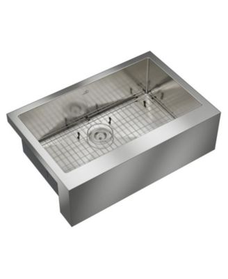 33inch L x 22inch W Kitchen Sink with Accessories