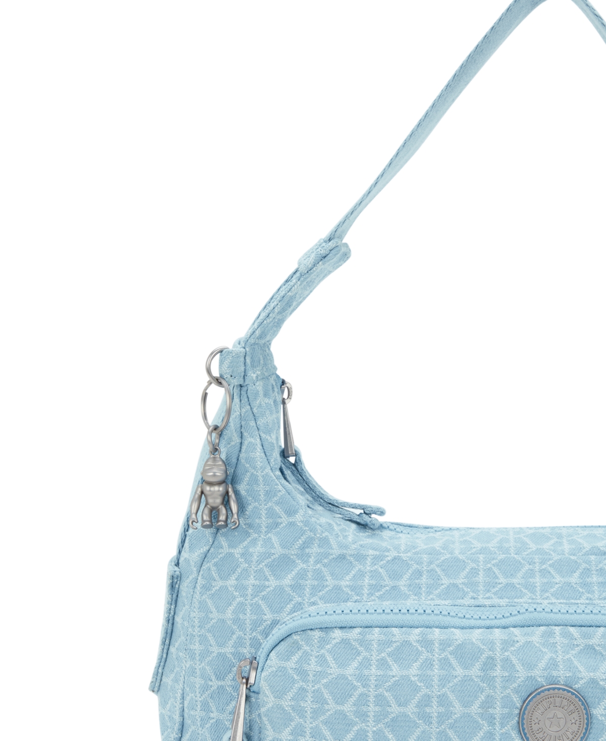 Kipling Karis Small Shoulder Bag In Light Denim