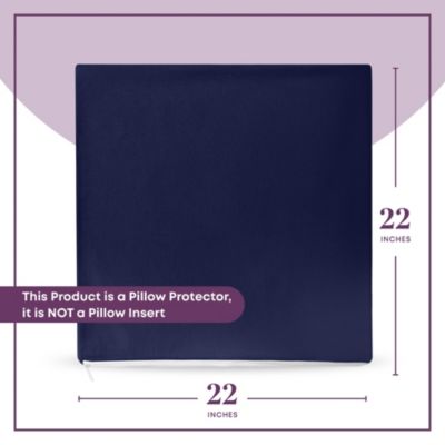 100% Cotton Zippered Pillow Protector 2 Pack