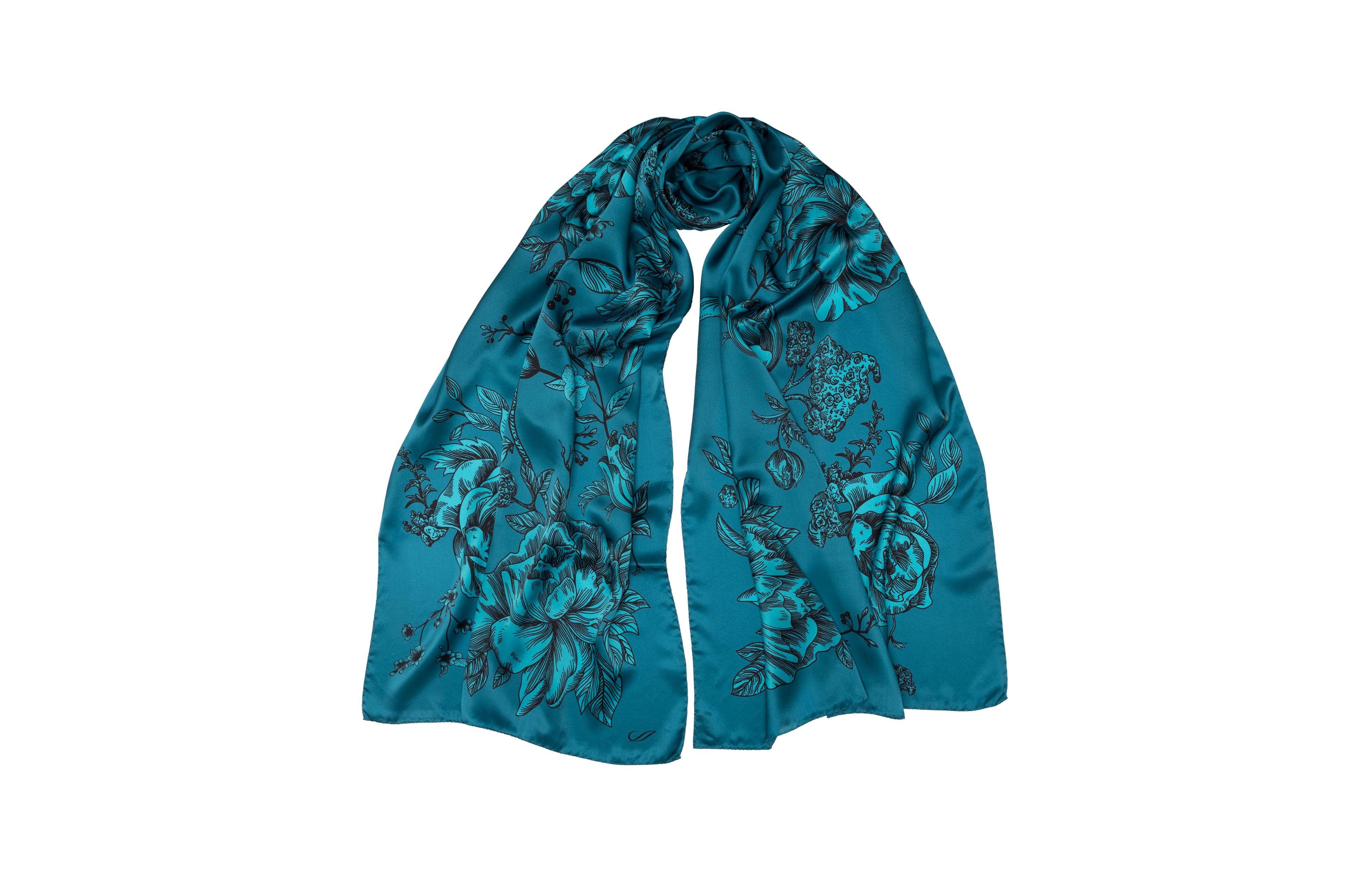Isabella - Silk Scarf/Shawl for Women