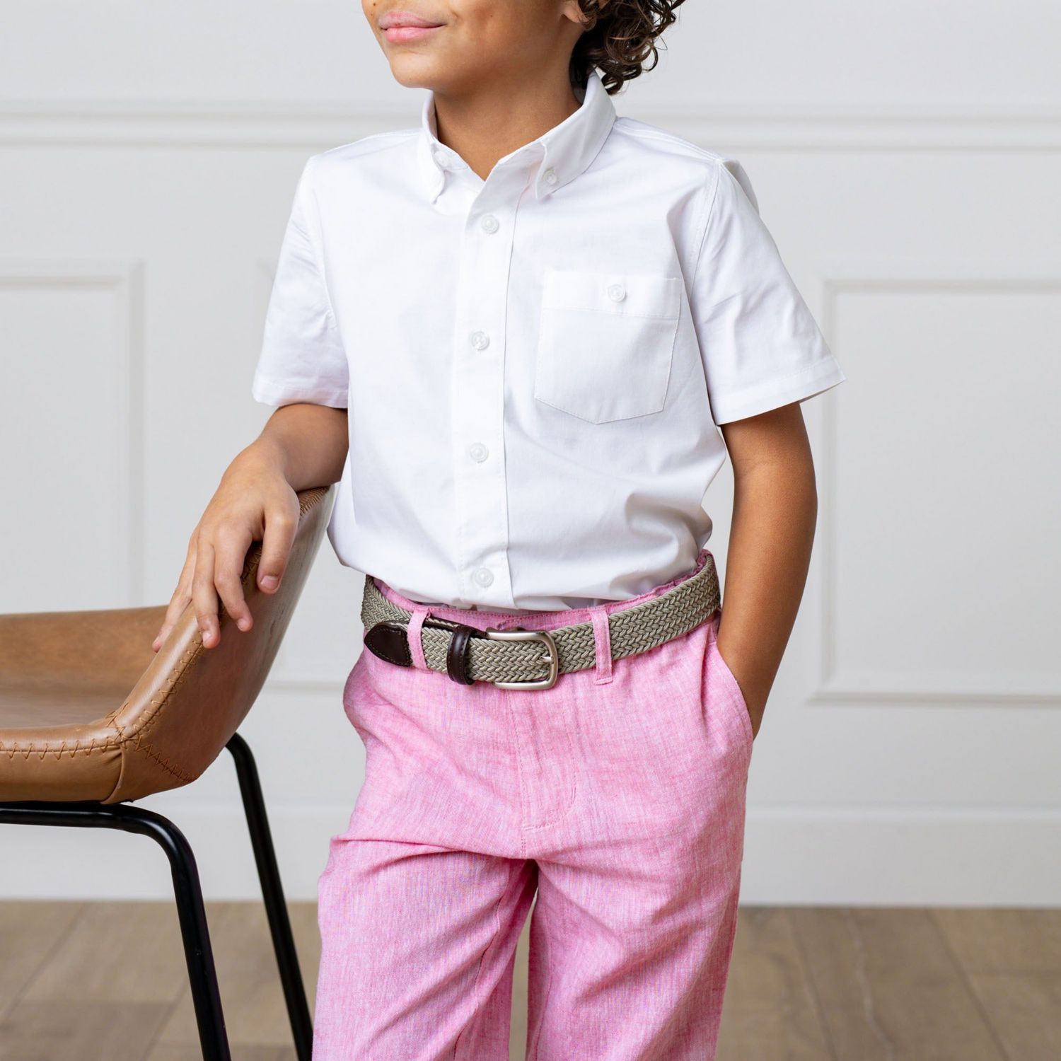 Big Boys Hope and Henry Heirloom Linen Suit Pant