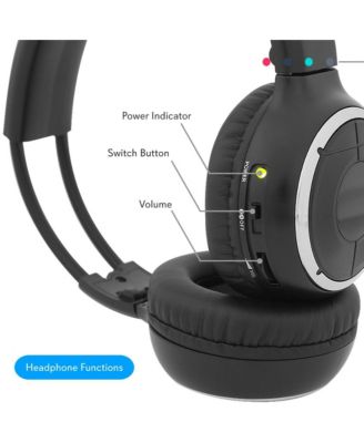 Dual 10.5'' Car Headrest CD/DVD System, HDMI, Wireless Headphones