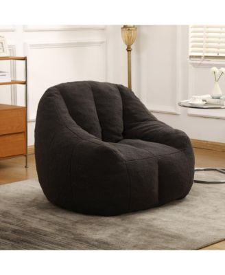 Comfy Bean Bag Chair with Memory Foam, Cozy Lounge Chair for Dorm, Bedroom, Living Room