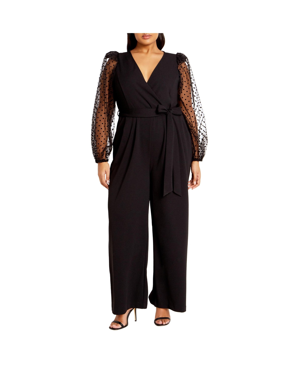 Plus Size Asher Jumpsuit - Black