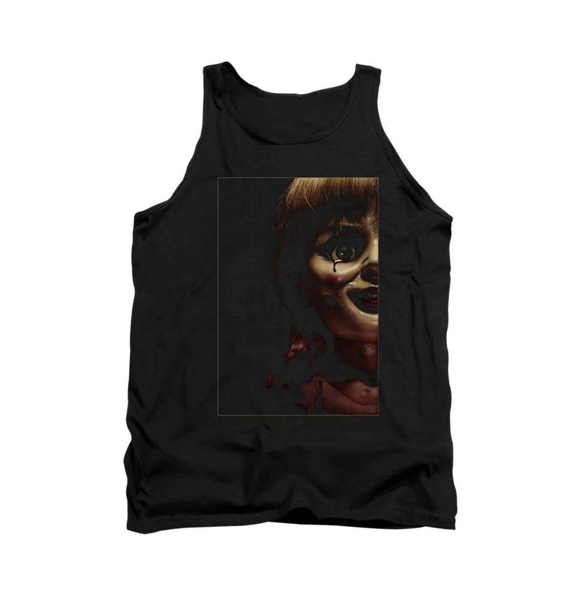 Men's Doll Tear Adult Tank Top - Black